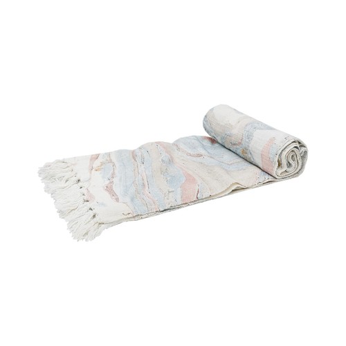 Marble Rose Quartz 50" x 70" Throw Blanket - Picture 1 of 1