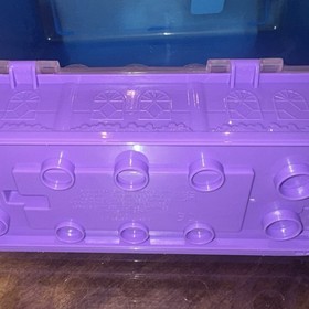 Hatchimals CollEGGtibles Purple Playset Carry Case Lot with Figures