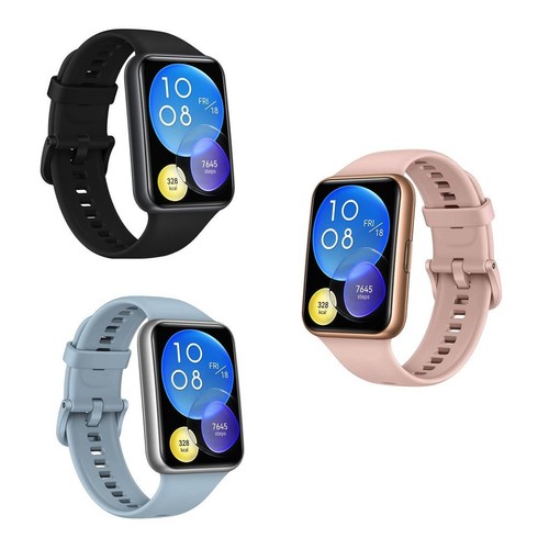 Huawei Watch Fit 2 Active - Smartwatch - 10 dagen batterijduur - Blauw - Photo 3/5