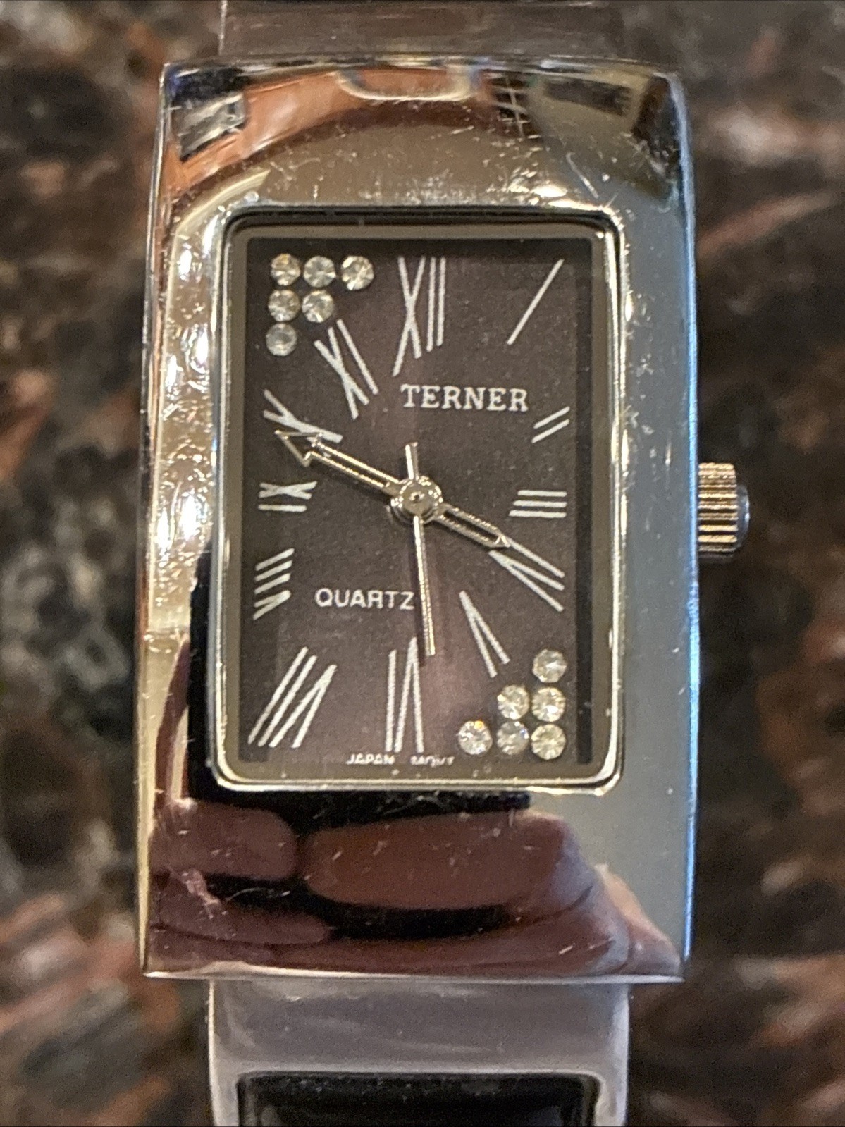 Bijoux Terner Rectangular Quartz Watch *Untested - image 2