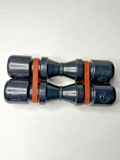 Latin Percussion LP441 Duoshake Shaker - SOFT - Black (Double Shaker)