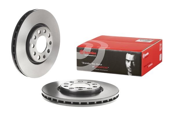 2x Brake Discs Pair Vented fits FIAT 500X 334AXH1A 1.3D Front 2014 on 281mm Set