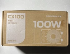CINEPEER CX100 100W LED Video Light [Official] with Built-in 4500mAh Battery