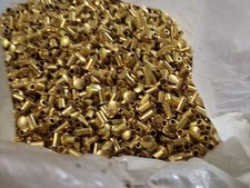 Tubular Eyelet Brass Hollow Rivets  7mm length 3mm width