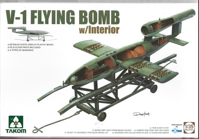 Takom V-1 Flying Bomb w/Interior in 1/35  2151  (102)