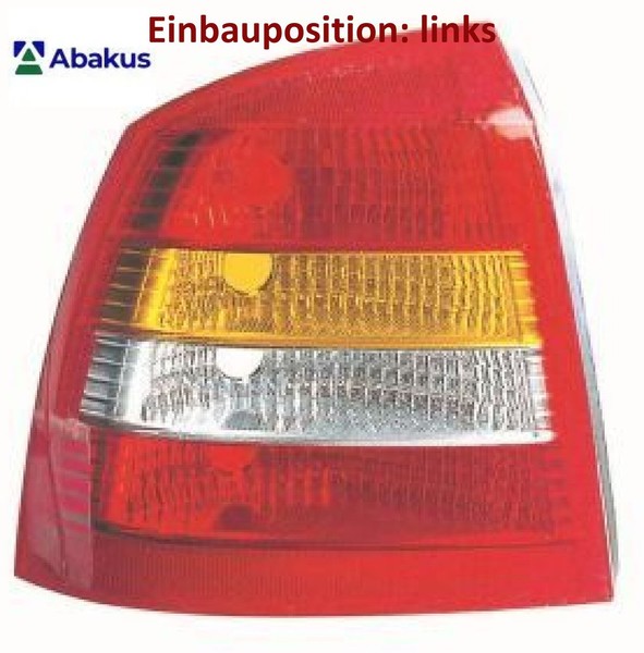 Abakus 442-1916L-UE Heckleuchte Links RüCklicht Hecklicht RüCkleuchte-image
