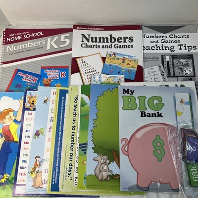 Abeka K5 Numbers Lesson Plans & Games INCOMPLETE Older Curriculum Please Read