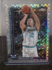 2025-26 Topps Chrome Grant Williams #65 X-Fractor Charlotte Hornets