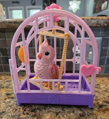 Little Live Pets My Really Real Bird & Cage Rosie - Interactive Toy - 20+ Sounds