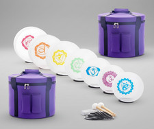 Crystal Singing Bowls Set of 7 Quartz Crystal 432Hz - Chakra Set - Therapy Sound