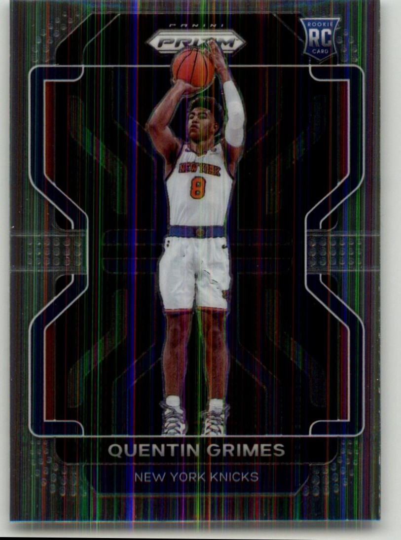 2021-22 Panini Prizm Quentin Grimes Rookie #285 RC New York Knicks