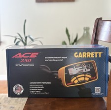 Garrett Ace 250 Ground Search Metal Detector W Electronic Pinpointing Garrett Ace 250 Ground Search Metal Detector W Electronic Pinpointing