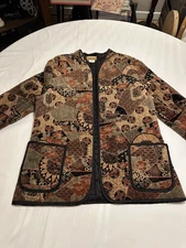 Vintage Sun N’ Sand Quilted Jacket Size LG