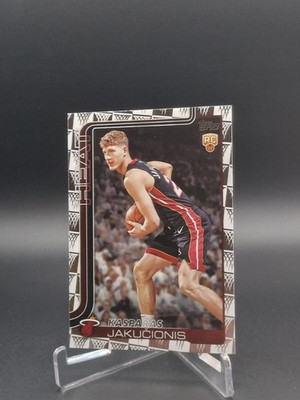 2025-26 Topps #220 Kasparas Jakucionis Season Tip Off Rookie RC Miami Heat   