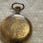 Hampden “Molly Stark” Gold Filled 3/0 Size Hunter Case Pocket Watch — photo 1