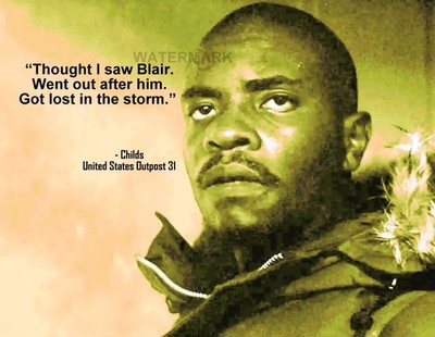 CHILDS 1982 THE THING MOVIE QUOTE THOUGHT I SAW BLAIR  PHOTO 8.5X11