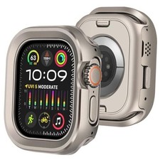 2 in 1 Metal Rugged Case Compatible with Apple Watch Ultra 3/2/1 49mm Original