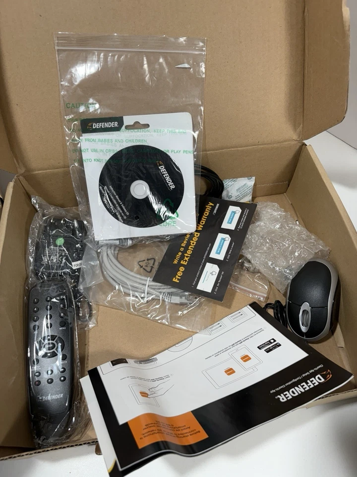 Defender 21065 Security 4 Channel DVR  Kit W Accessories NEW - Image 2 of 4