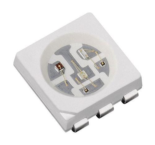 10 x Amber 5050 SMD PLCC-6 LED Water Clear 200mcd
