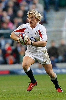 Peter Richards of England in the Investec Challenge rugby union ma- Old Photo
