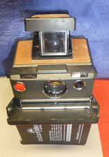 Vintage Polaroid SX-70 Land Camera 1 cartridge of 10 loaded good shape