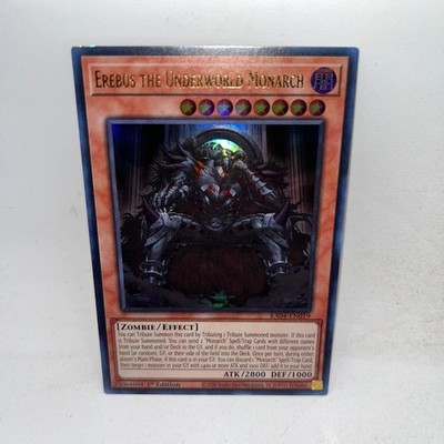 Erebus the Underworld Monarch (UR) RA04-EN019 Quarter Century Stampede Yugioh