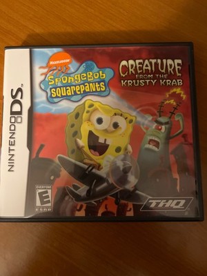 SpongeBob SquarePants: Creature from the Krusty Krab (Nintendo DS)   CIB   Teste