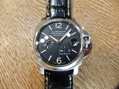PANERAI Luminor PAM00241 Automatic Black Dial Power Reserve Men's Watch