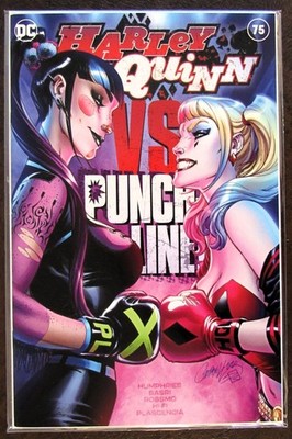 Harley Quinn #75 VS Punchline Cover A J Scott Campbell NM+