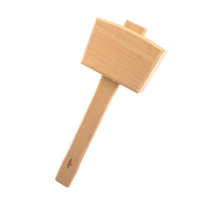 Mercer Culinary M37047 Barfly 13.5'' Long Beech Wood Ice Mallet w/ Natural Finish