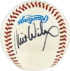 Milt Wilcox Autographed Official AL Baseball Detroit Tigers
