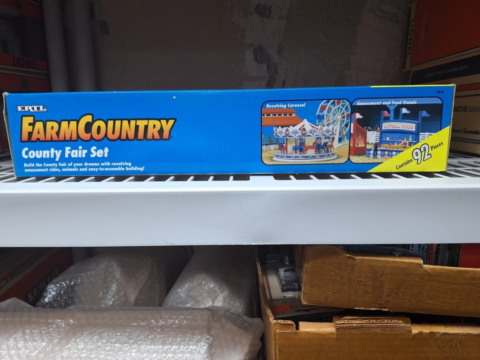 1996 ERTL Farm Country County Fair Set NEW in Open Box Contents Sealed MIB 4443 - Image 3 of 4