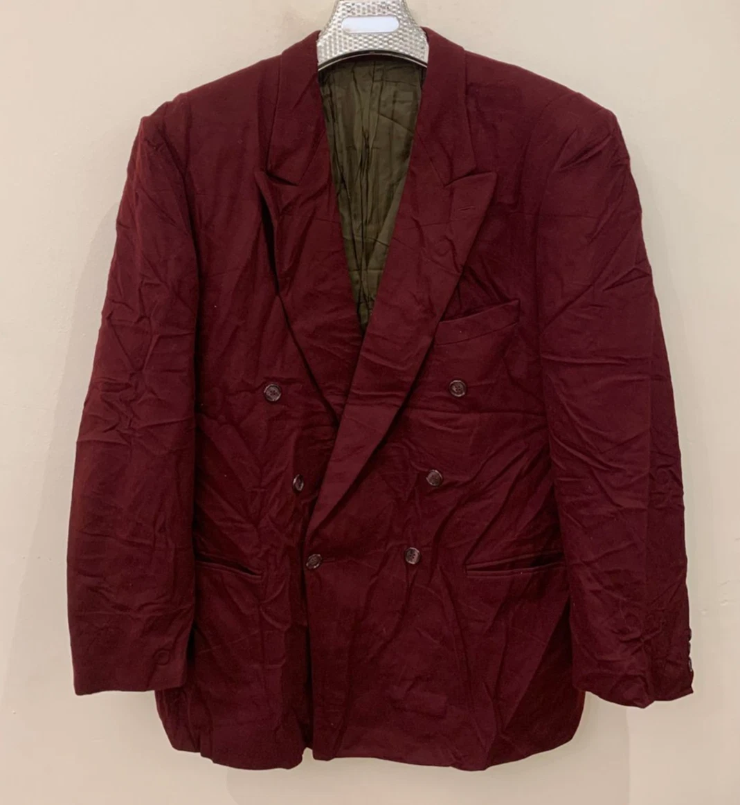 Cashmere Double-Breasted Suit Jackets for Men for sale | eBay
