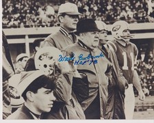 Weeb Ewbank W/ HOF 8  8x10 Signed Photo W/ COA New York  Jets #1