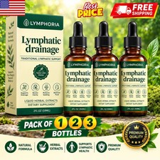 Lymphoria Lymphatic Drainage Drops Herbal Liquid Lymph Support Wellness Tincture