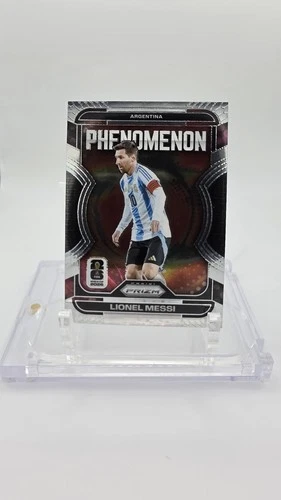 2026 Panini Prizm World Cup Lionel Messi Phenomenon Silver Prizm #19 Argentina
