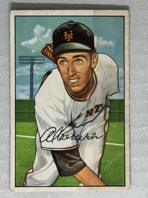 Al Corwin 1952 Bowman #121 Rookie New York Giants