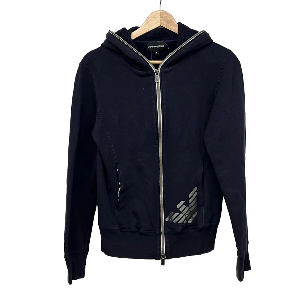 Emporio Armani Blue Hoodies & Sweatshirts for Men for Sale | Shop 
