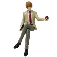 16cm Death Note Light Yagami Noodle Stopper Figure PVC Anime Collectible Model T