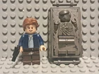 LEGO Star Wars Han Solo Minifigure Empire Strikes Back + Carbon Freeze Piece