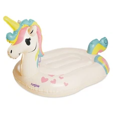 Giant Inflatable Unicorn Ride-On Pool Float for Adults - Fun Summer Float