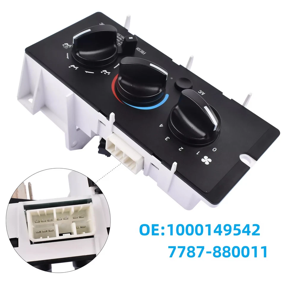 A/C Control Panel Replacement For Mack 2001-2005 CH613 CV713 11-1225 880011 - Image 2 of 4