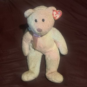 Ty Large Plush Beanie Buddy Groovy the Ty Dyed Bear