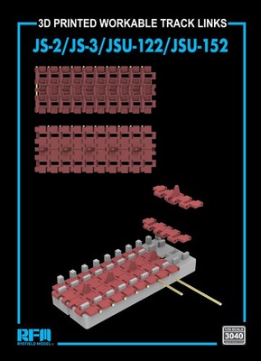 RYE FIELD RM3040 1/35 Workable Track Links for JS-2/JS-3/JSU-122/JSU-152