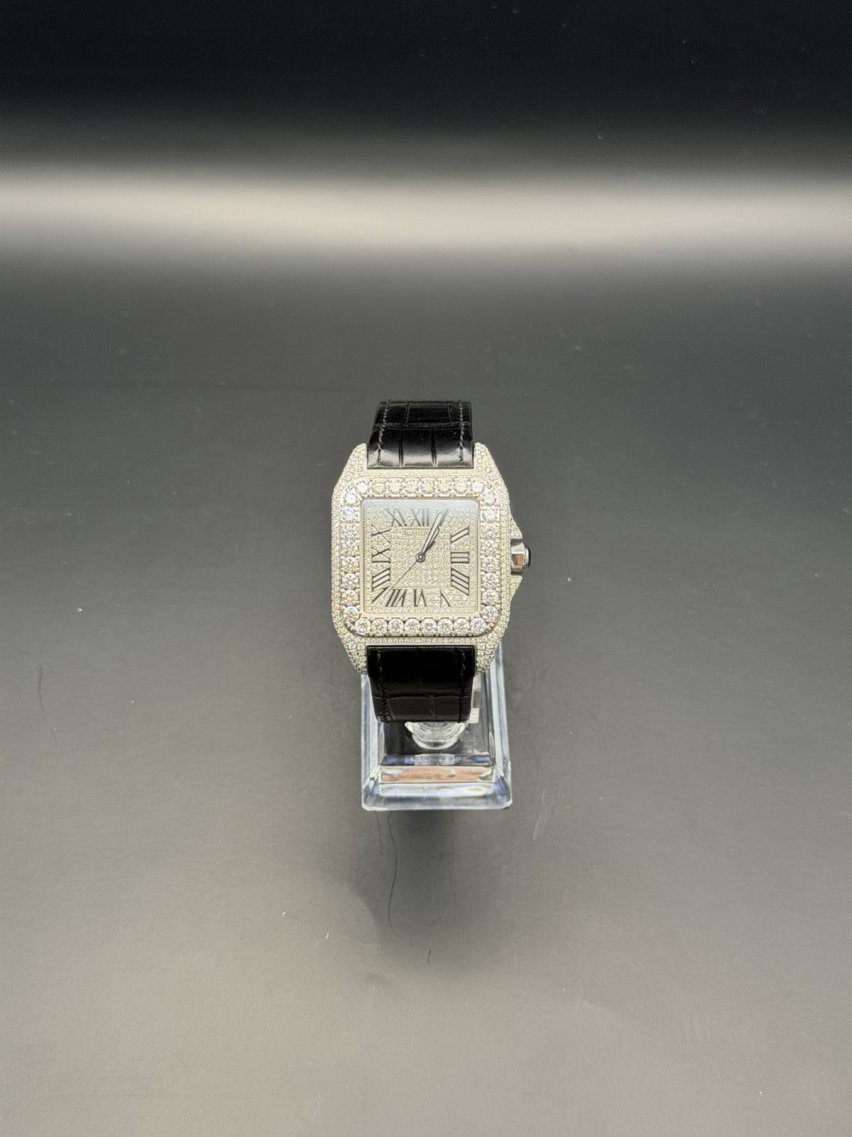 Cartier Santos 100XL Grey VVS Lab