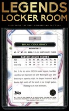 2023-24 Topps Chrome Cosmic #157 Bilal Coulibaly