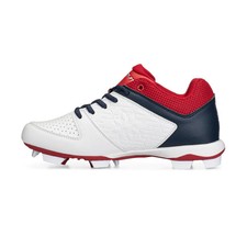 RIP-IT Molded USA Softball Cleats SZ 6.5 Red  White  Blue