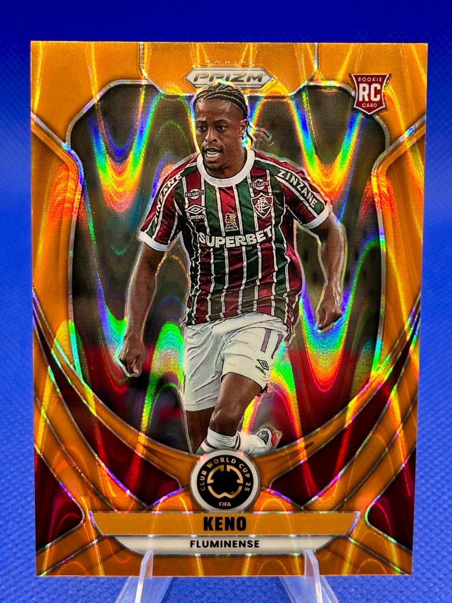 2025 Panini Prizm FIFA Club World Cup Keno #114 Orange Seismic RC