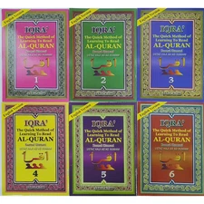 IQRA The Quick Method of Learning To Read Al-Quran Karim Holy Wise Book (2 Set)
