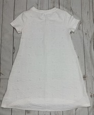 Zara Size S Small UK 8 White/ Creme Casual Party Mini Dress VGC!